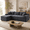 Sofa-BlockModularCombination-DarkGray, variant on 94.5 Inch Cream Modular Sectional Couch, L-Shaped Jumbo Corduroy Sofa with Left Reversible Chaise, Deep Seat Comfort, Wide Armrests, Throw Pillows, No Assembly for Home