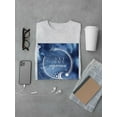 thumbnail image 3 of Watercolor Astrology Xi T-Shirt Men -Grace Popp Designs, Male Medium, 3 of 4