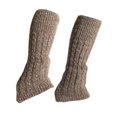 thumbnail image 2 of Calentadores de piernas de patinaje sobre hielo tejido tejido de piernas largas portátiles moderna decoración cómoda mantenga calcetines calientes, 2 of 8