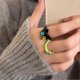 thumbnail image 4 of Cartoon Mini-monster Casts Rings Adorable Adjustable Finger Accessories for Daily Wear, 4 of 5