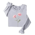 thumbnail image 2 of Enjoytime Women's Sweatshirts Round Neck Floral Printed Loose Fit Sweatshirt Long Sleeve Workout Streetwear Fashion Shirts Clothes for Women, 2 of 4
