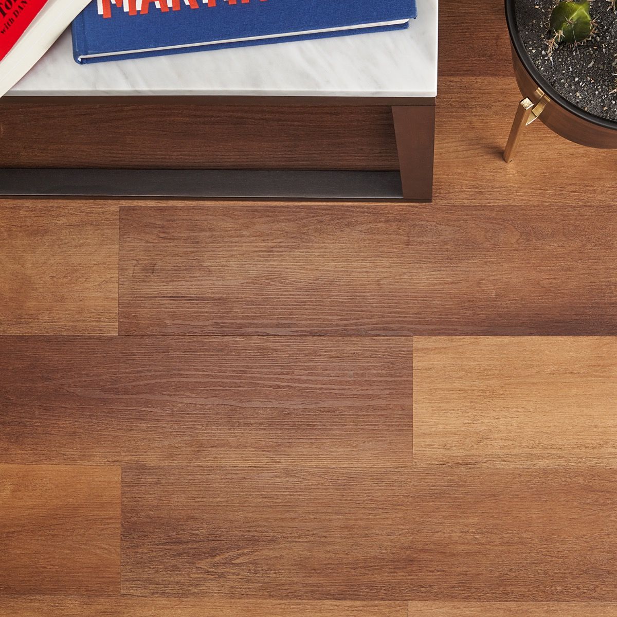Bond Tile Lujo 28mil Birch Meadow 6 in. x 48 in. Rigid Click-Lock Luxury Vinyl Tile Flooring (27.39 Sq. Ft. / Case)
