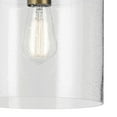 thumbnail image 7 of 44033NBR Kichler Lighting Winslow - 1 light Semi-Flush Mount - 10.5 inches tall by 8.5 inches wide-Natural Brass Finish, 7 of 7