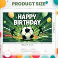 thumbnail image 4 of Decorative Design Banner Balloon Decoration Soccer Theme Gift Boxes Celebration Banner for Birthday Party Kids Event Indoor Decoration, 4 of 9