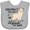 AC-Heather Grey, variant on Inktastic Mawmaw's You Say Alpaca My Bags Boys or Girls Baby Bib