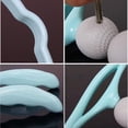 thumbnail image 4 of Qarigey Masajeador de cuello firme e irrompible para terapia de puntos Producción de materiales respetuosos con el medio ambiente Cuello de masajeadores Azul 1, 4 of 6