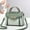 Green, variant on Handbags for Women with Multiple Internal Pockets in Pretty Color Combination, Women's Satchel Handbag