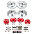 PowerStop Front and Rear Z26 Street Warrior Brake Pad and Rotor Kit
