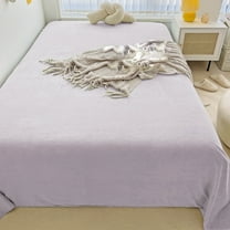 Kugisaki Soft Velvet Queen Sheet, Flannel Bed Sheet with Silky Microfiber Warm Antis Statics, Non Pilling, Fade & Wrinkle Free, Multicolor