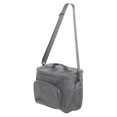 thumbnail image 3 of Bolsa De Almuerzo Tela Oxford Gran Capacidad Hombro De Mano Engrosado Fiambrera Térmica Aislada De 2 Capas para Picnic Camping Gris, 3 of 10