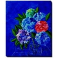 thumbnail image 2 of La Pastiche  Pol Ledent 'Hydrangeas' Framed Fine Art Print, 2 of 4