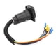 thumbnail image 2 of Adaptador De Cableado De Remolque, Conector De Remolque Antioxidante, Instalación Simple Con Soporte Para Coche De Remolque Para Caravana ANGGREK Trailer Wiring Connector, 2 of 8