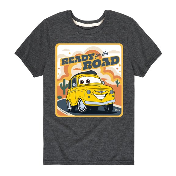 Disney - Cars - Luigi Ready For The Road - Boy's Toddler And Youth Short Sleeve Tee