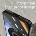 thumbnail image 3 of for Samsung Galaxy A56 5G Magnetic Clear Case Compatible with MagSafe, Drop Protection Ultra Slim Shockproof Anti-Scratch Phone Case with Camera Lens Protector Dust-Proof for Men Women - Black, 3 of 7