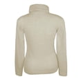 thumbnail image 2 of Suéter George para dama, con Cuello Ruso Manga Larga Hueso Talla M, 2 of 4