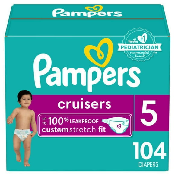 Pampers Cruisers Diapers, Size 3-7, 70-140CT