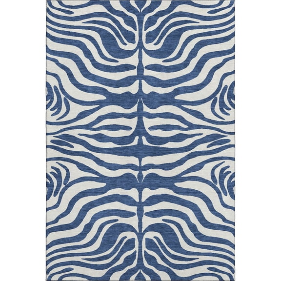 Dalyn Rugs Premium Machine Washable Mayfield AMF1042 Navy 2'6" x 3'10" Rug