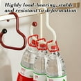 thumbnail image 6 of S-Shaped Hanger Hook for Hats Scarves Bags, Space Saving Closet Organizer, Multi-Purpose Wall Mount Storage Rack for Entryway Bedroom, 6 of 6