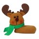 thumbnail image 1 of 3uds. Decoración navideña para mesa, funda para barba larga de Papá Noel, bolsa para copa de vino (ciervo), 1 of 3