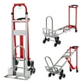 thumbnail image 2 of Yeshouse Carretilla plegable con ruedas, 3 en 1, resistente y convertible, con correas elásticas, capacidad de 800 lb, de aluminio, para mudanzas en el hogar, supermercados y almacenes, 2 of 8