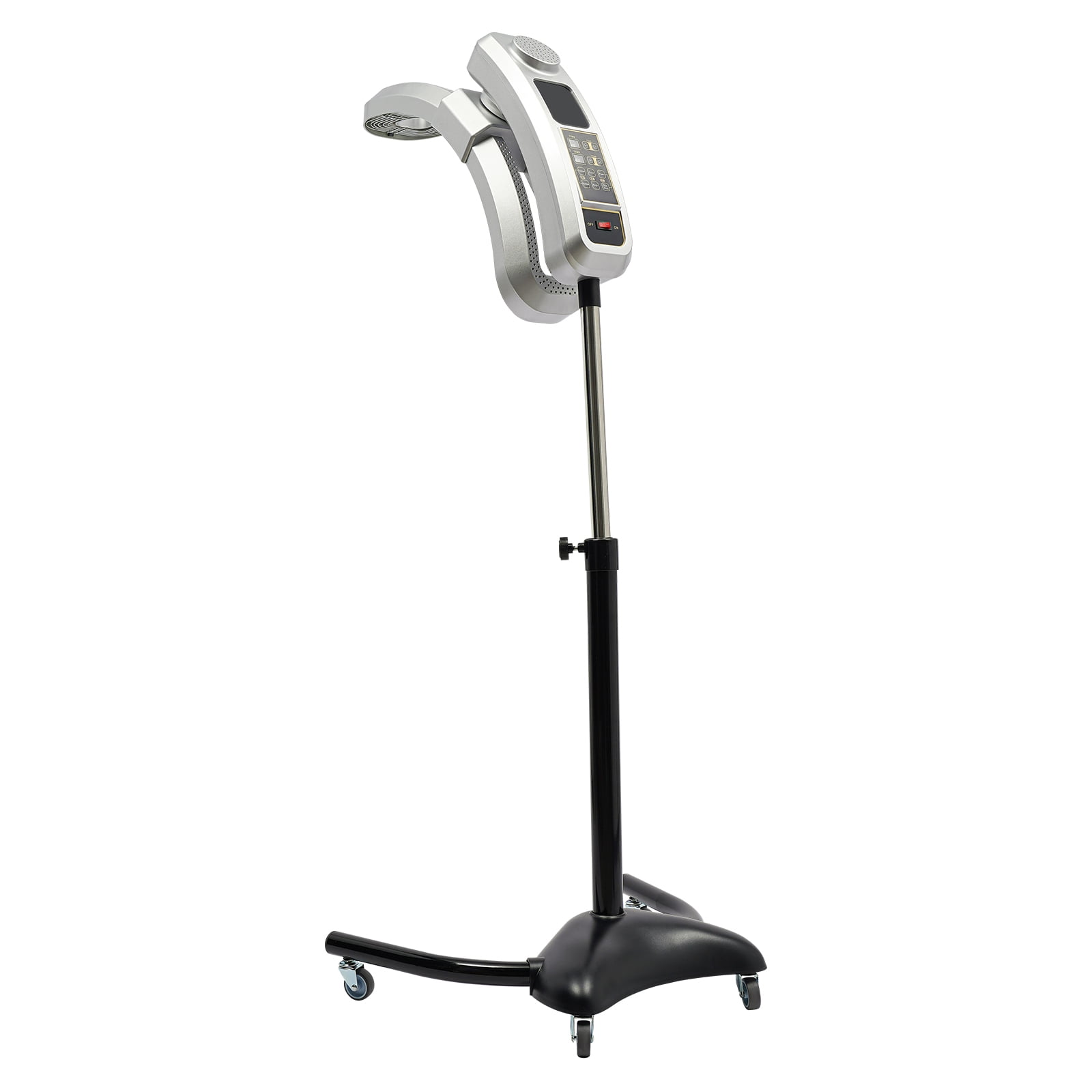 360° Rotating Vertical Hairdressing Heater, Salon Standing Hair Dryer, Adjustable Time & Temperature, Cold & Hot, Hair Processor Perm Styling Machine for Coloring, Cold perming, Hot Oil Treatment