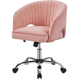 Pink Velvet Makeup Chair