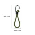 thumbnail image 2 of EeaseCA 5pcs Tent Fixed Accessories with Hook Elastic Binding Rope Buckle for Camping, 2 of 8