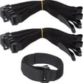 thumbnail image 3 of Correas reutilizables de nailon para sujetar cables, cinta organizadora de gancho y bucle, 5/10 piezas, 3 of 4