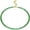 Emerald, variant on 18K Gold Plated Ruby Baguette Crystal Tennis Choker Necklace for Women, Adjustable Statement Chain