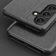 thumbnail image 5 of Galaxy S25 Case With Stand - Full Protection Leather Phone Cover In Green, 5 of 5