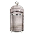 thumbnail image 2 of Grey Fork & Coffee Spoon Storage Holder With Lid, Decorative Tableware Organizer Cup For Kitchen Countertop, 2 of 8