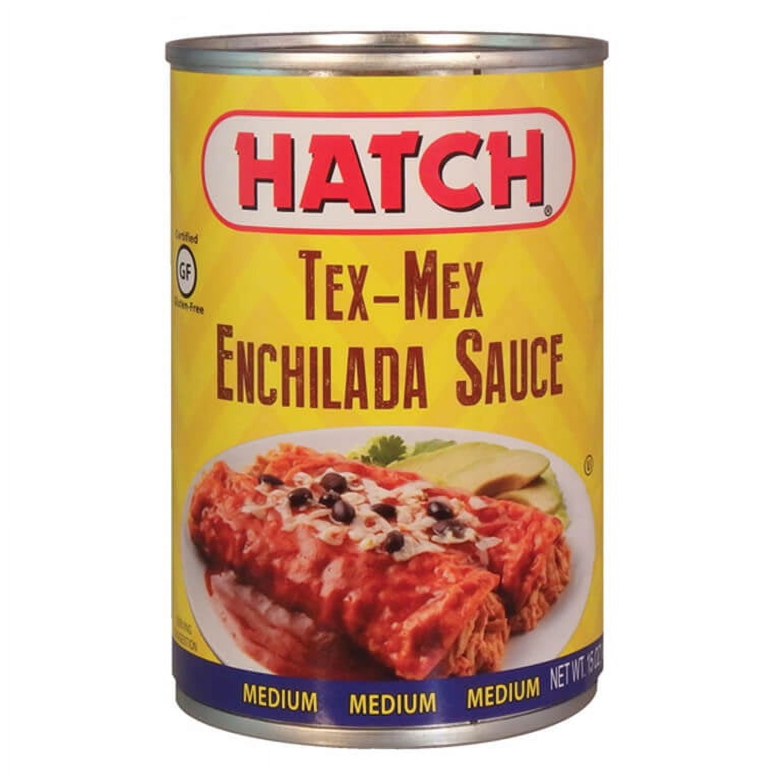 (12 pack) HATCH Tex-Mex Enchilada Sauce, 15oz, Kosher, Gluten Free Certified