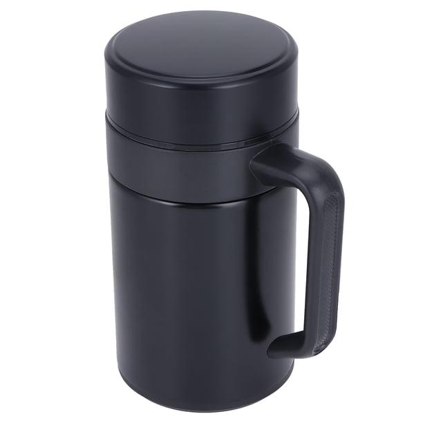 Taza De Café, Taza De Té Aislada Con Filtro De Asa, Viaje De Acero Inoxidable De 400 ML Para Té Y Café