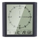 thumbnail image 3 of Terminación digital Humedad Meter Dormitorio Oficina Termómetro Higrómetro Higrómetro Reloj Batería Alarma Plástico Simple Estilo Vogacara HA011255-00B, 3 of 7