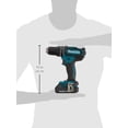 thumbnail image 3 of Martillador-taladro inalámbrico Makita XPH10R 18V 2A, 3 of 8