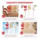 thumbnail image 3 of Artificial Berry Stem Picks Christmas Party Decoration Material Diy Accessory 20Set, 3 of 4