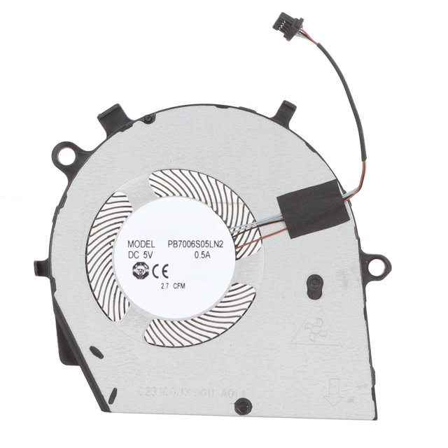 Ventilador de refrigeración de CPU, luz de alimentación de 4 pines, pequeño y fácil conexión, ventilador de refrigeración para portátil para Inspiron 5400, 5406, 5505, 5508, 7405, 5490