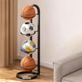 thumbnail image 5 of Clearance Under $20 Vertical Storage Rack Metal Basketball Holder Multi Layer Organizer Rack Standing Basketball Rack Stand Simple Storage Shelf For B, 5 of 6