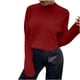 thumbnail image 1 of Blusa informal de manga larga con botones y cuello redondo para otoño e invierno para mujer Pompotops  hdfakjf10943, 1 of 8