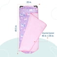 thumbnail image 5 of Wildkin Quilted Nap Mat with Elastic Corner Straps for Boys and Girls (Unicorn), 5 of 8