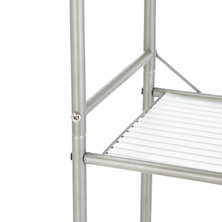Free Shipping! Mainstays Over the Toilet Steel Storage Shelf Unit