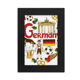 thumbnail image 1 of Corazon de amor Landscap bandera nacional de Alemania Marco de Fotos de escritorio imagen Arte Negro Pintura 5x7 pulgadas, 1 of 4