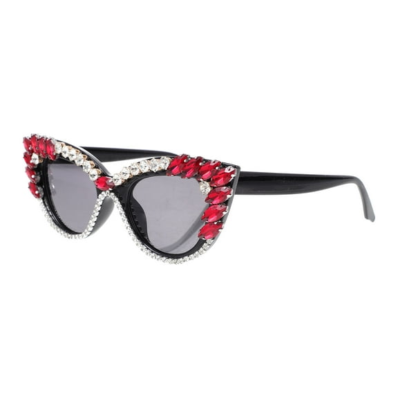 DECORNIJIA Sunglasses Women Trendy 1 Pair Red PC Fashionable Eyewear Sports