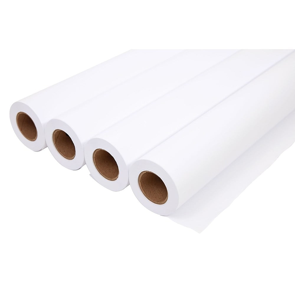 Staples Wide Format CAD Bond Paper 36" x 150' 4/Carton (26654CC