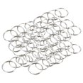 thumbnail image 4 of 60 Pcs 20Mm Outside Dia Universal Split Key Rings Keychain Holders & 20Pcs Metal Lobster Trigger Keychain 35Mm(2Set),2set * 20pcs Lobster Swivel Clasp,Silver Tone, 4 of 8