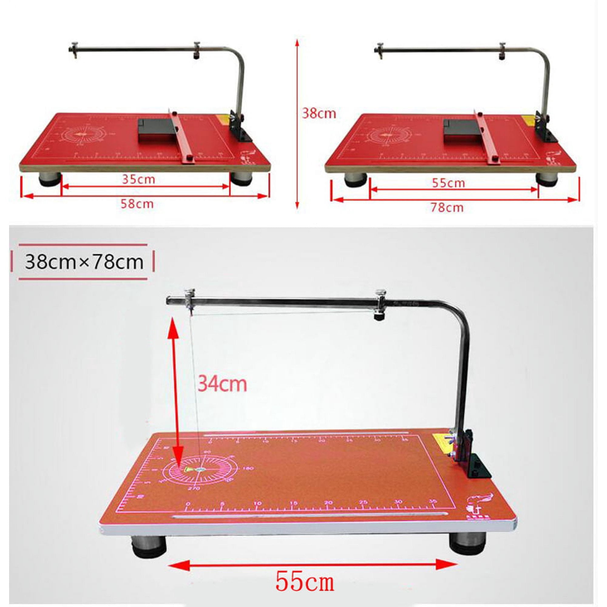 Hot-wire Form Cutting Machine Foam Cutter Machine Sponge Cutting Machine 15x22.8inch