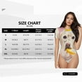 thumbnail image 5 of Rateoe Dog Sitting In Bathtub With Duck On Head Printed Women Rash Guard Short Sleeve,Tummy control Swimsuit Surfing Swimsuit Bathing Suit Short-sleeved Onesie UPF 50+ -XX-Large, 5 of 7