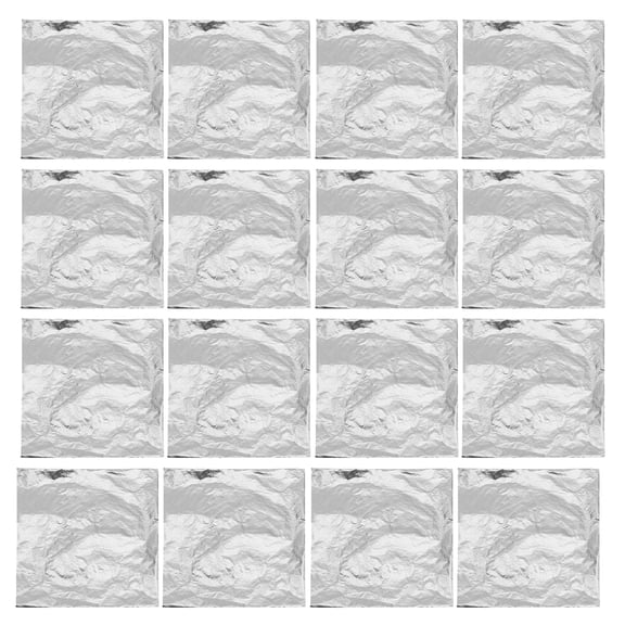 150pcs Silver Imitation Foil Sheets for Art Craft DIY Furniture Decoration and Multi use Crafting Supplies