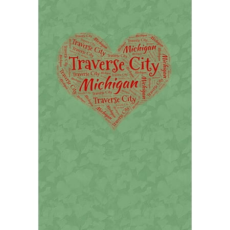 Traverse City Michigan : 6x9 Travel Journal, Vacation Planner, Scenic Trip for Summer Tourist, Souvenir