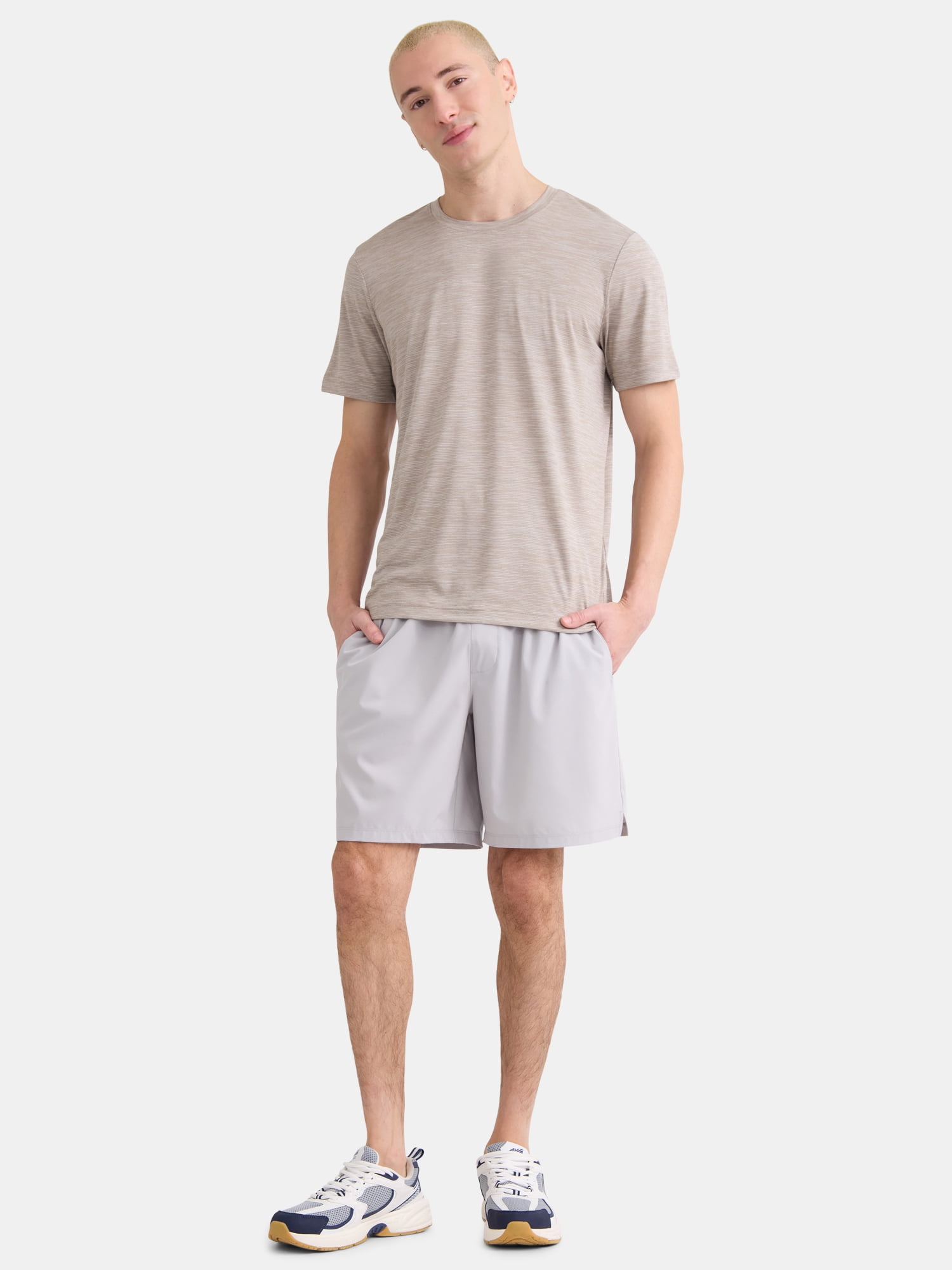 Athletic Works Men’s & Big & Tall Men’s Active Performance Jersey Tee Shirt, Sizes XS-5XL